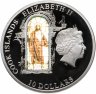 Купить Острова Кука 10 долларов 2012 Proof "Небесные витражи - Исаакиевский собор в Санкт-Петербурге", в футляре, с сертификатом