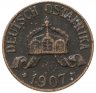 Купить Германская Восточная Африка 1 геллер 1907 "J"