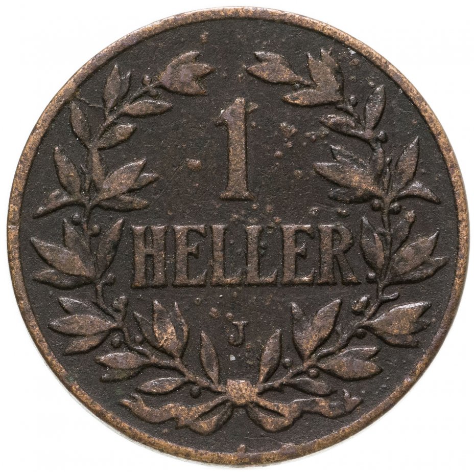 купить Германская Восточная Африка 1 геллер 1907 "J"