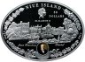 Купить Остров Ниуэ 50 долларов 2013 "Николай I Императорские конюшни", в футляре с сертификатом