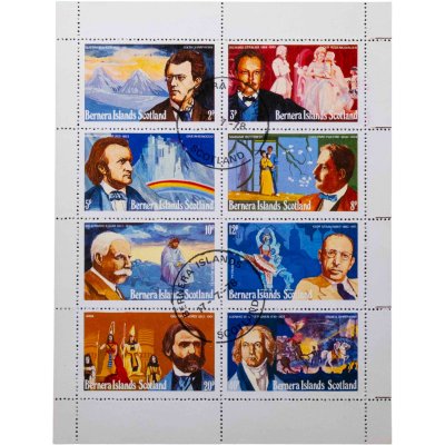 купить Великобритания Шотландия квартблок "Театр и кино"