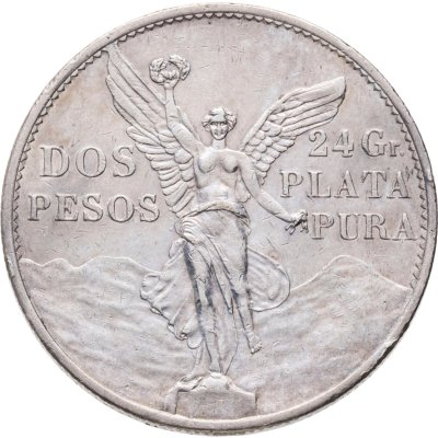 купить Мексика 2 песо (pesos) 1921 "100 лет Независимости"