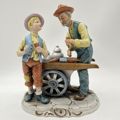 купить Статуэтка "Продавец мороженного", бисквит, роспись, Западная Европа, 1970-1990 гг.