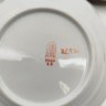 Купить Набор из 12-ти пирожковых тарелок, украшенных ажурным орнаментом, фарфор, деколь, Рижский фарфорово-фаянсовый завод, фарфор, деколь, Рижский фарфорово-фаянсовый завод, СССР, 1970-1980 гг.