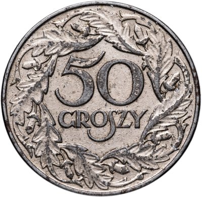 купить Польша 50 грошей (groszy) 1938