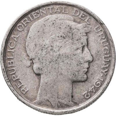 купить Уругвай 20 сентесимо (centesimos) 1942