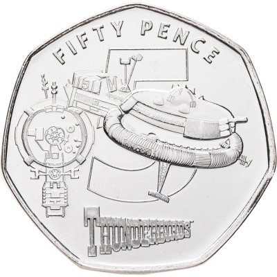 купить Гернси 50 пенсов 2022 "60-летие Громовых птиц - Громовая птица 5"