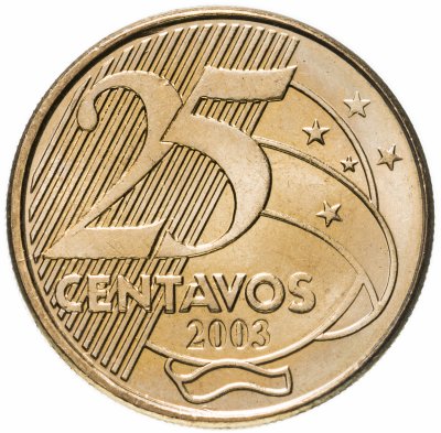 купить Бразилия 25 сентаво (centavos) 2003