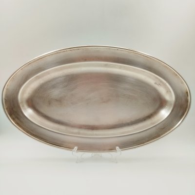 купить Поднос овальной формы (большой), мНЦ (медь-никель-цинк), Кольчугинский завод цветных металлов, СССР, 1960-1990 гг.