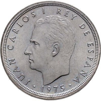 купить Испания 50 песет (pesetas) 1975 // 1979 внутри звездочек