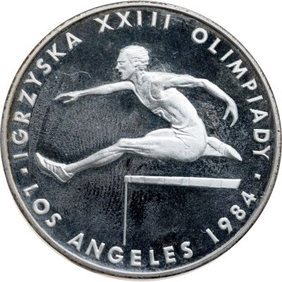 купить Польша 200 злотых (zlotych) 1984 "XXIII летние Олимпийские Игры, Лос-Анджелес 1984"