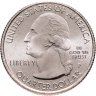 Купить США 1/4 доллара (25 центов, квотер) 2020 P — "Национальный заказник Таллграсс Прейри" (55-й парк)
