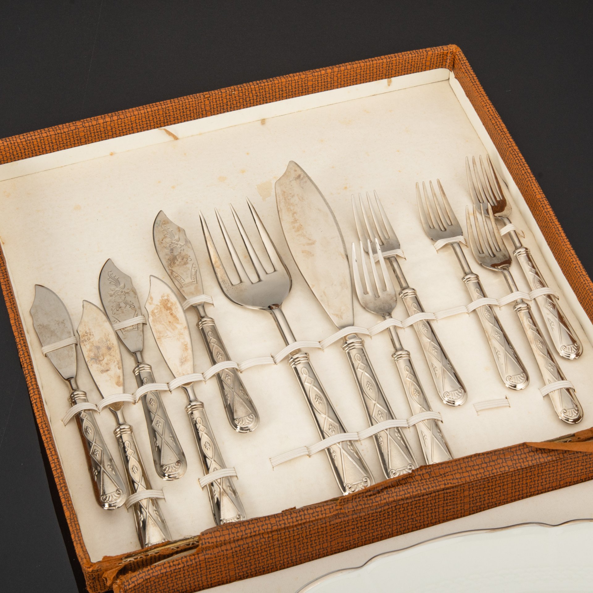 Сервировочный набор для подачи рыбы на персон фирмы La S Marco