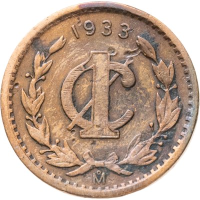купить Мексика 1 сентаво (centavo) 1933