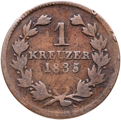 купить Баден 1 крейцер 1835