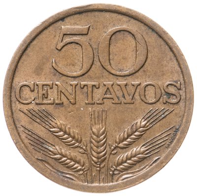купить Португалия 50 сентаво (centavos) 1971
