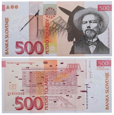 купить Словения 500 толаров 2005