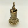 Купить Ручная мельница для приправ и специй с рельефным декором, "Petek Baharat", металл, латунь, Турция, 1990-2010 гг.