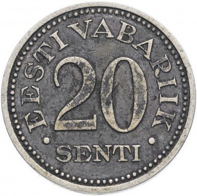 купить Эстония 20 сентов 1935
