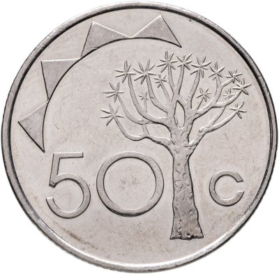 купить Намибия 50 центов (cents) 1993