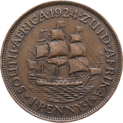 купить ЮАР 1 пенни (penny) 1924