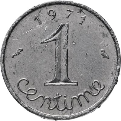 купить Франция 1 сантим 1971