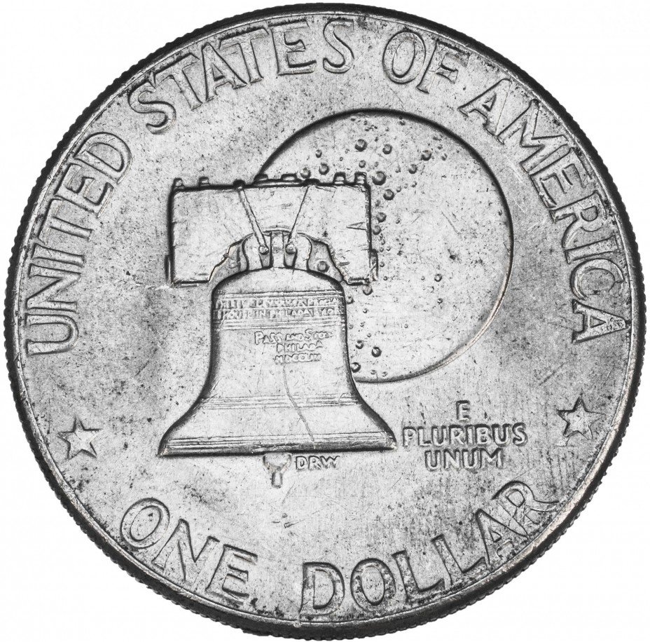 купить США 1 доллар 1976 "200 лет независимости США", двор D