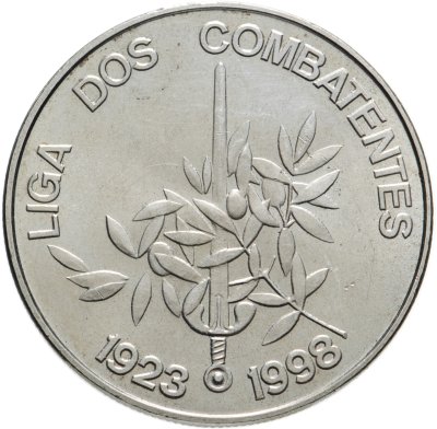 купить Португалия 1000 эскудо (escudos) 1998 год 75-летие Лиге Ветеранов боевых действий