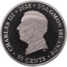 Купить Соломоновы Острова 50 центов 2026 «День памяти /покрытие черным никелем» в коинкарте
