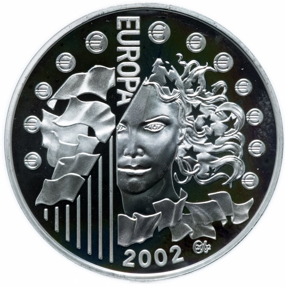 купить Франция 1,5 евро (euro) 2002 "Европа"