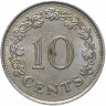 Купить Мальта 10 центов 1972