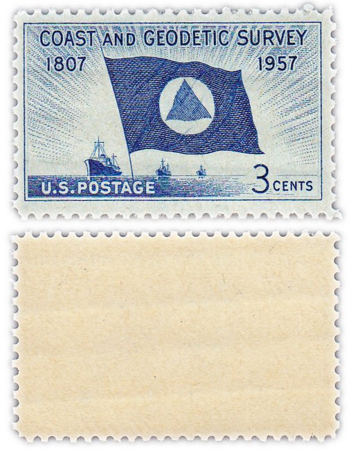 купить США 3 цента 1957 "Национальная геодезическая служба"