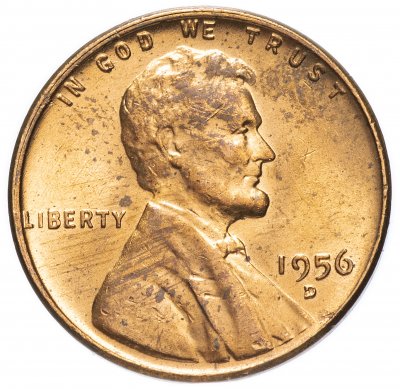 купить США 1 цент 1956 D