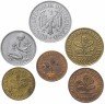 Купить Германия (ФРГ) набор разменных монет от 1 пфеннига до 1 марки