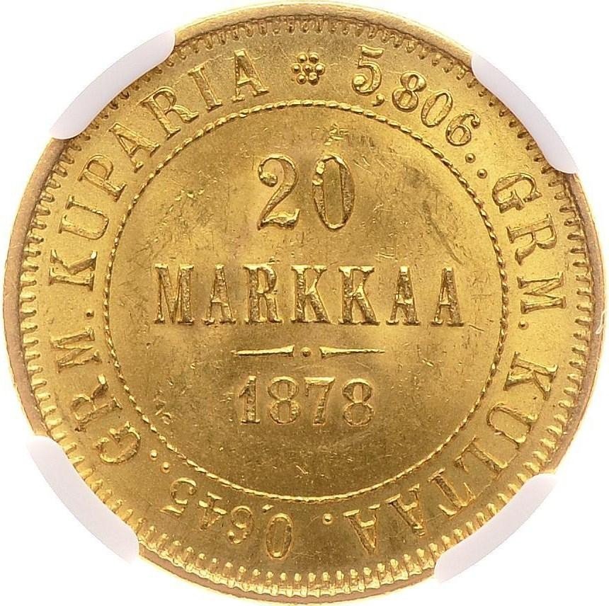 купить 20 марок 1878 года S