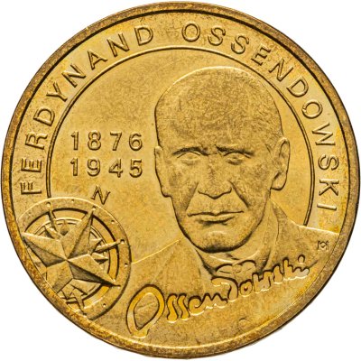 купить Польша 2 злотых 2011 "Фердинанд Оссендовский (Ferdynand Ossendowski)"