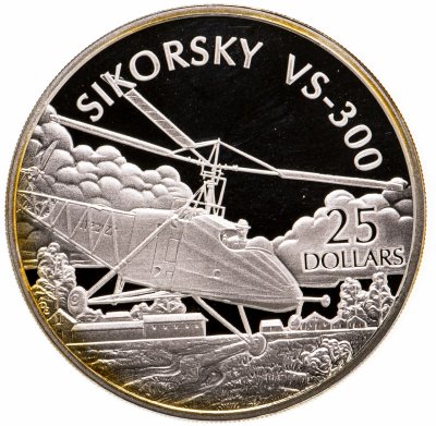 купить Соломоновы Острова 25 долларов (dollars) 2003 Самолёты - Sikorsky S-30