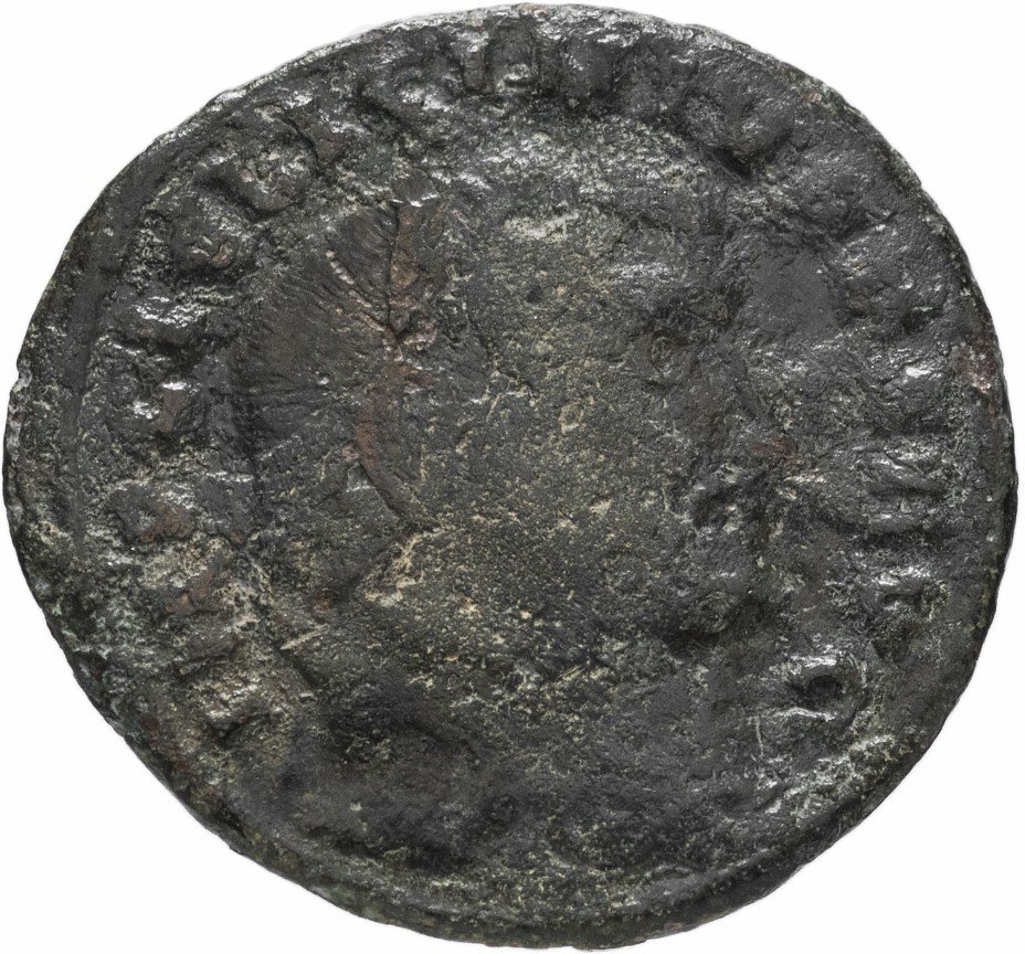 купить Римская Империя Лициний I 308-324гг фоллис (реверс: Юпитер стоит влево)