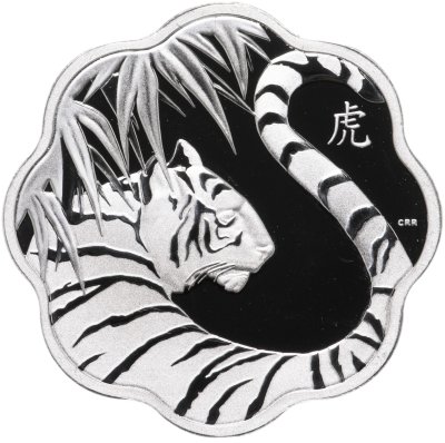 купить Канада 15 долларов 2010 «Лунный календарь - тигр»
