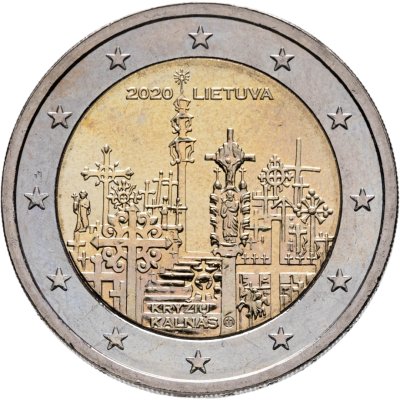 купить Литва 2 евро (euro) 2020 "Гора крестов"