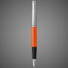 Купить Перьевая ручка Parker Jotter, цвет ORIGINALS ORANGE CT, цвет чернил синий/черный, толщина линии M, В БЛИСТЕРЕ, Металлы: нержавеющая сталь, пластик, 2026 г.