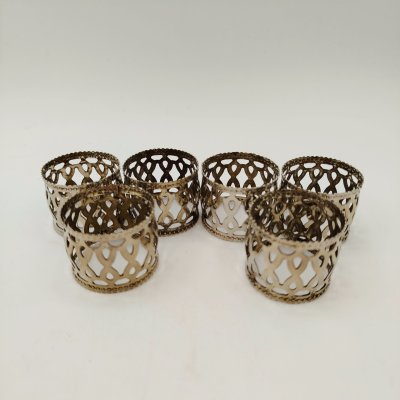 купить Кольца для салфеток на 6 персон, металл, Россия, 1970-2000 гг.