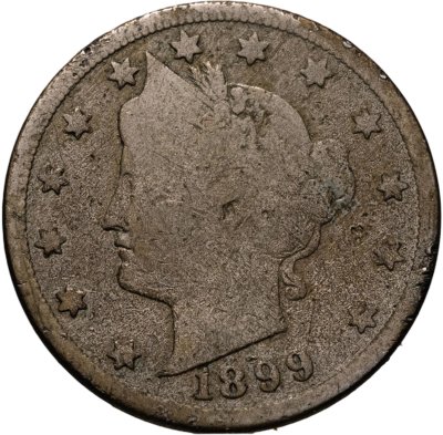 купить США 5 центов (cents) 1899 Liberty Nickel