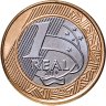 Купить Бразилия 1 реал 2019 "25 лет введению Реала"