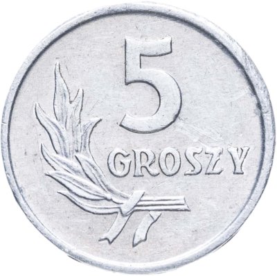 купить Польша 5 грошей (groszy) 1958