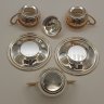 Купить Кофейный набор "Astra" на 2 персоны, металл, Chinelli, Италия, 2000-2010 гг.