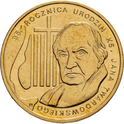 купить Польша 2 злотых 2010 "95 лет со дня рождения Яна Якуба Твардовского"