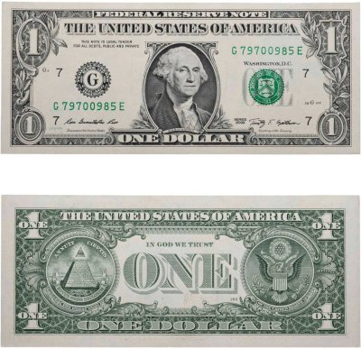 купить США 1 доллар 2009 (Pick 530) G-Чикаго