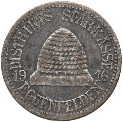 купить Германия, Эггенфельден 15 пфеннигов 1916