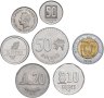 Купить Эквадор набор монет для обращения 1988-1996 (7 штук)